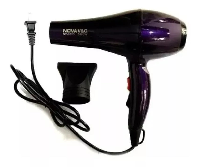 Secador de Cabello Nova NV-9103 Violeta 110V