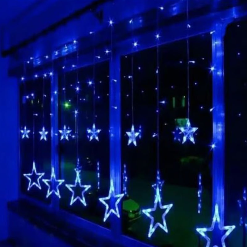 ¡Ilumina tus Celebraciones con la Cascada de Estrellas LED de 3 Metros!