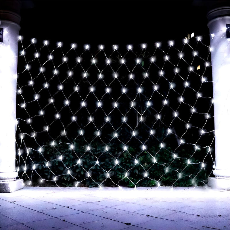 ¡Ilumina tu Navidad con las Luces Malla LED de 300 Luces!